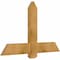 Ekena Millwork Eugene Rough Sawn Timber Gable Bracket, Western Red Cedar, 48"W x 30"H x 2"D x 6"F, 15/12 Pitch GBW048X30X0206EUG00RWR - alternate 4